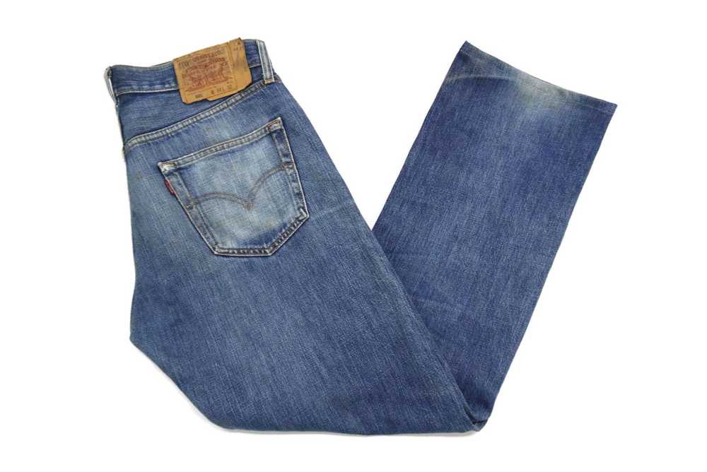 Levi's × Vintage × Workers 501 34x30 Distressed J… - image 3