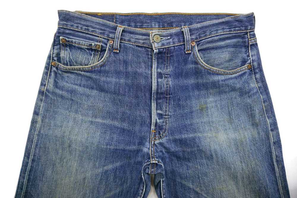 Levi's × Vintage × Workers 501 34x30 Distressed J… - image 4