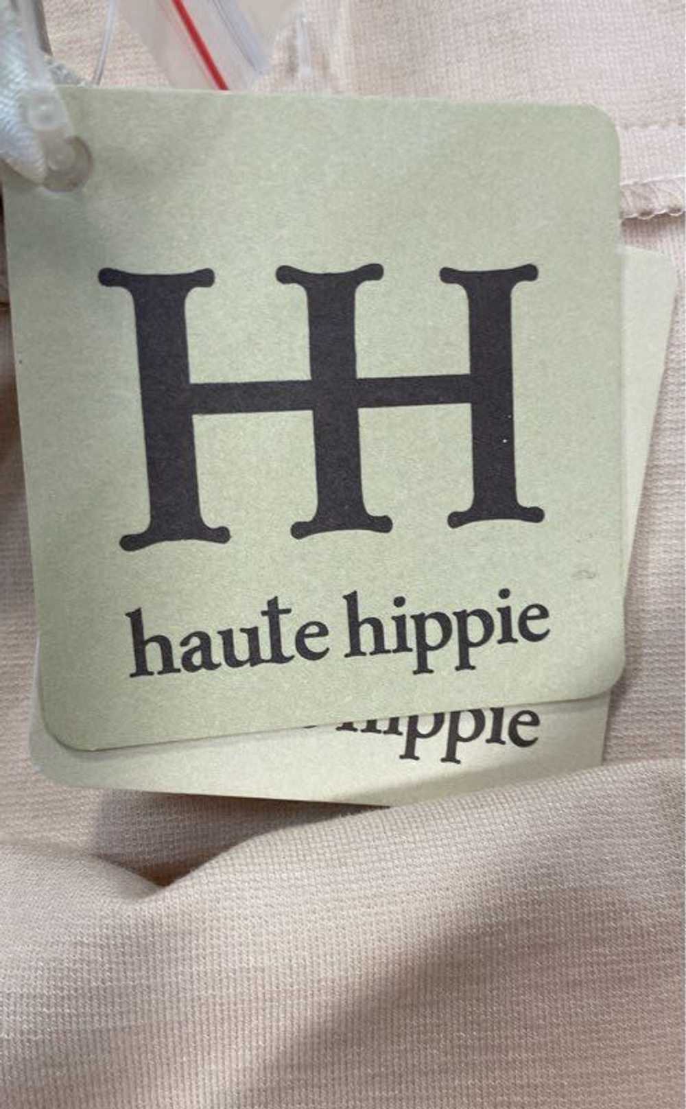 NWT Haute Hippie Womens Beige Abstract Chain Midi… - image 5