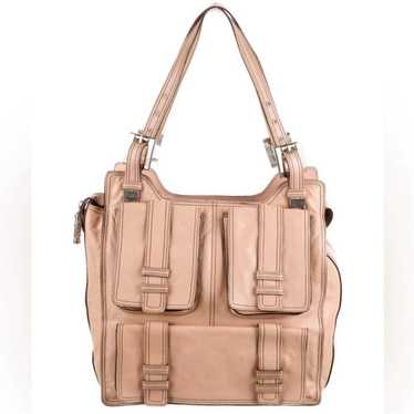 Versace Leather Shoulder Bag - Vintage - image 1