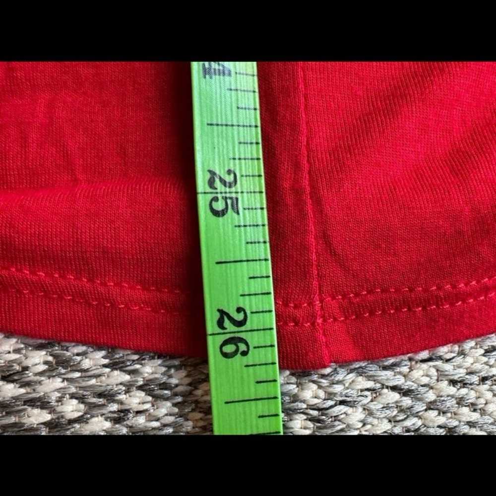 Vintage Y2K Wet Seal Red & Black Rhinestone Short… - image 10