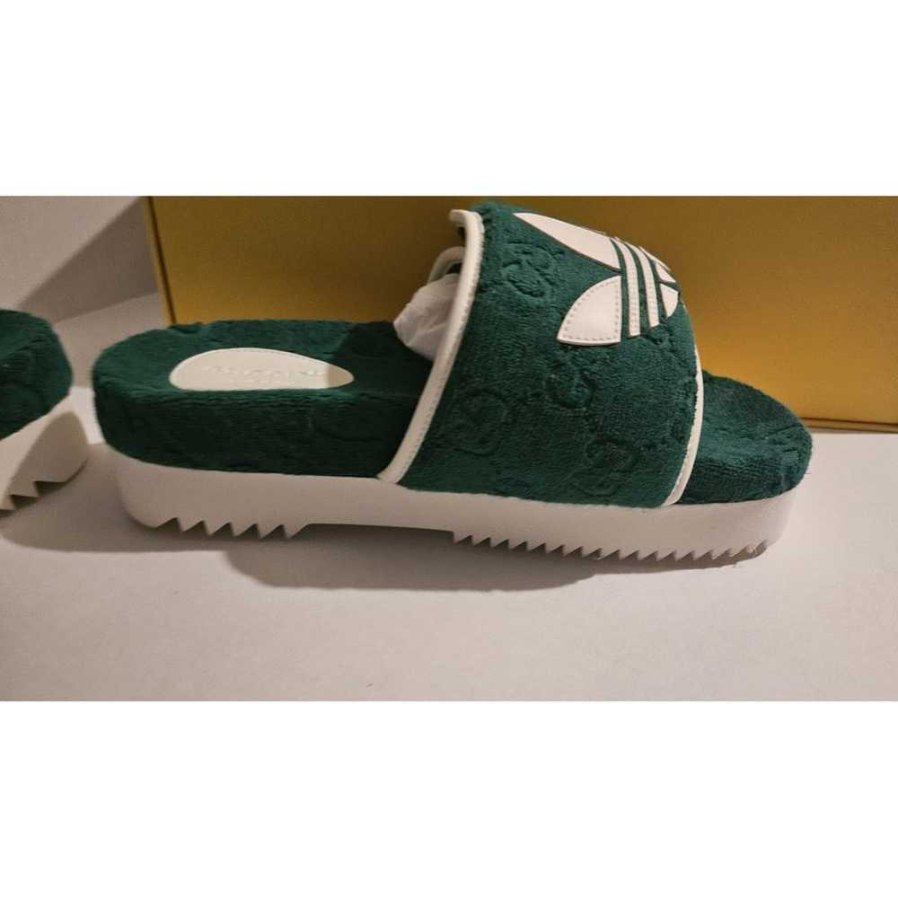 Gucci X Adidas Cloth mules & clogs - image 10