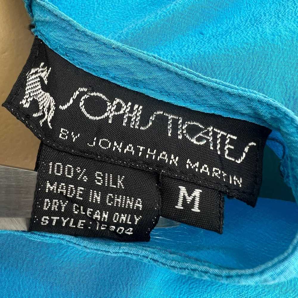 Jonathan Martin MEDIUM Sophisticates VINTAGE Blue… - image 5