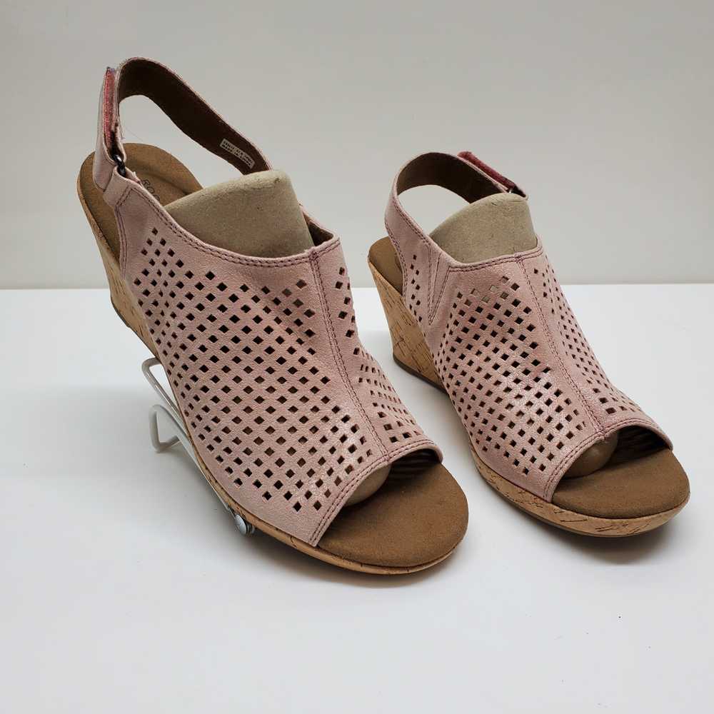 Rockport Women's Leather Slingback Wedges Sandals… - image 1