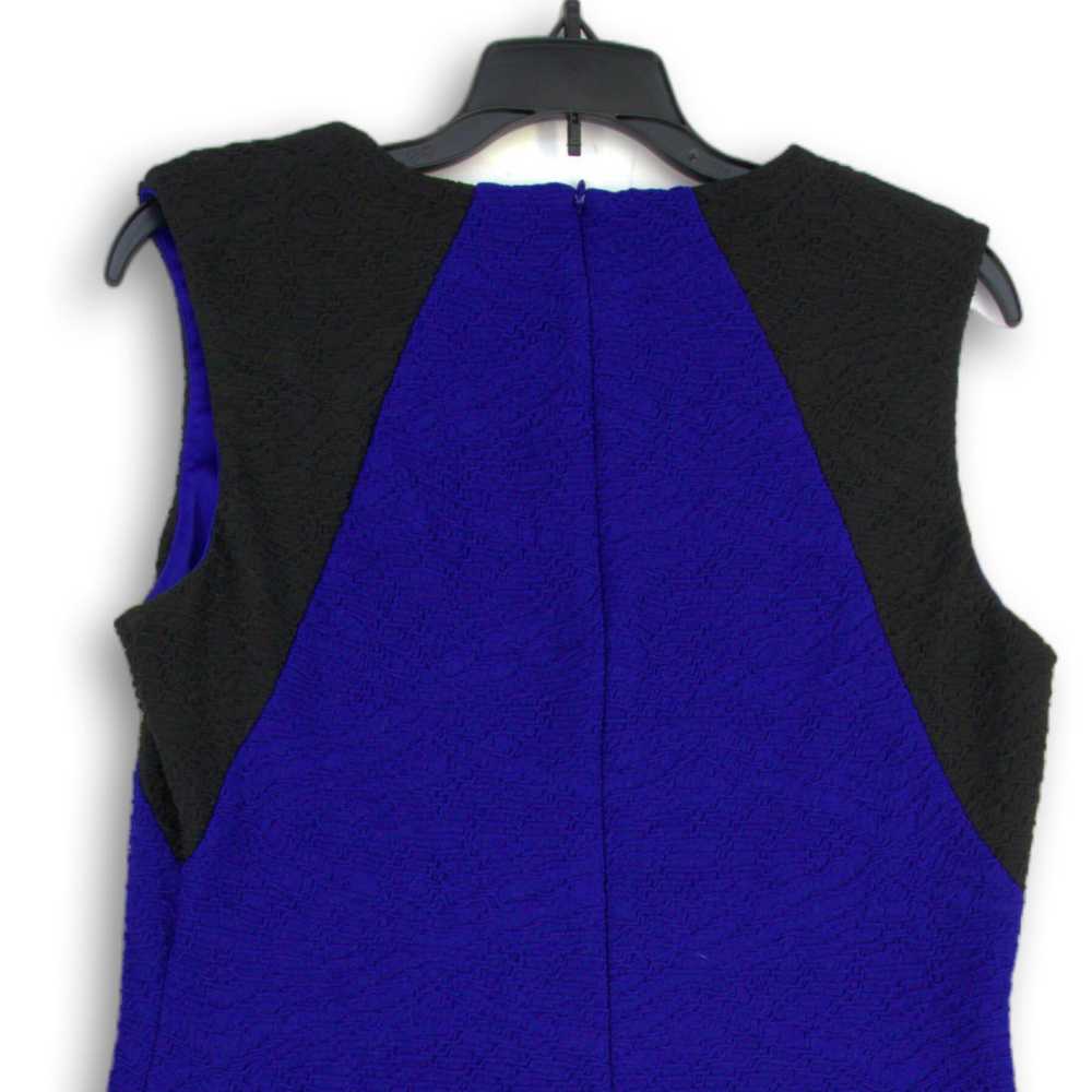 Calvin Klein Womens Blue Black Sleeveless Back Zi… - image 4