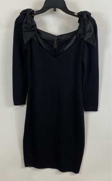 St John by Marie Gray Black Dress - Size Medium