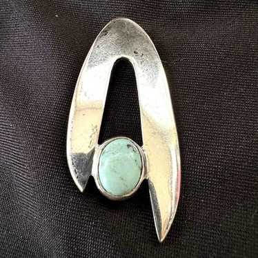 Vintage Solid Sterling Silver 925 Abstract Free F… - image 1