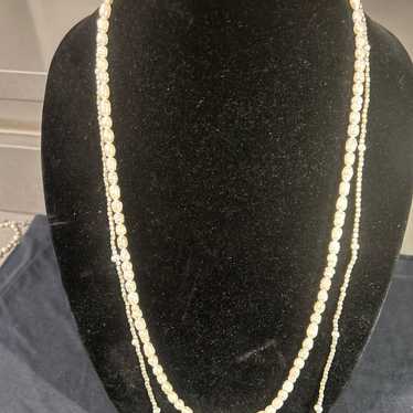Vintage American Eagle Pearl Necklace
