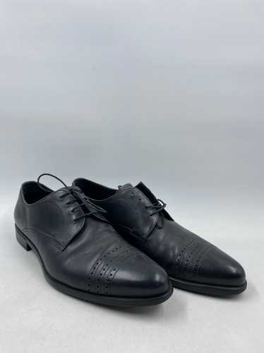 Prada Black Loafer Dress Shoe Men 8 - image 1