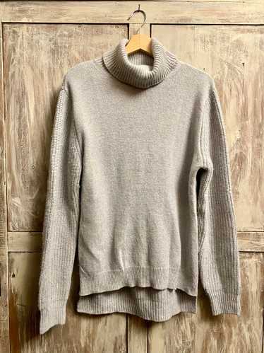 AMI Ami bi textured knit jumper gris wool M - image 1