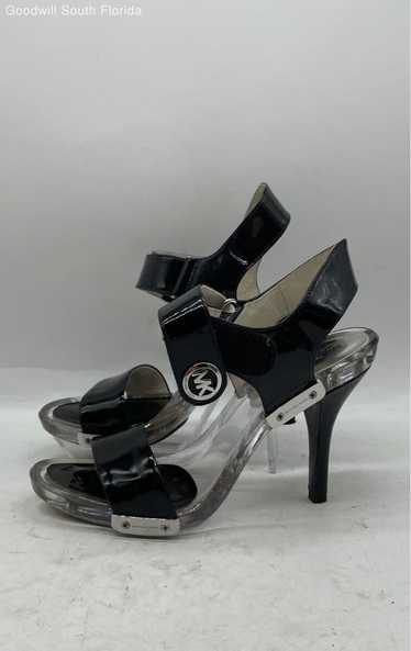 Michael Kors Womens Black Clear Lani Shoes Size 6 