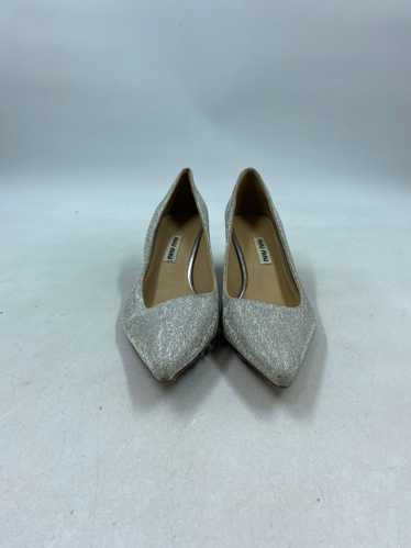 Miu Miu Silver heel Heel Women 4.5