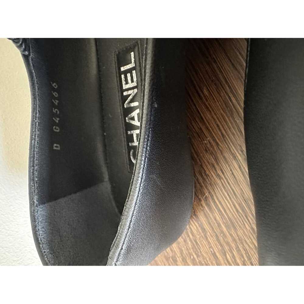 Chanel Slingback leather ballet flats - image 3