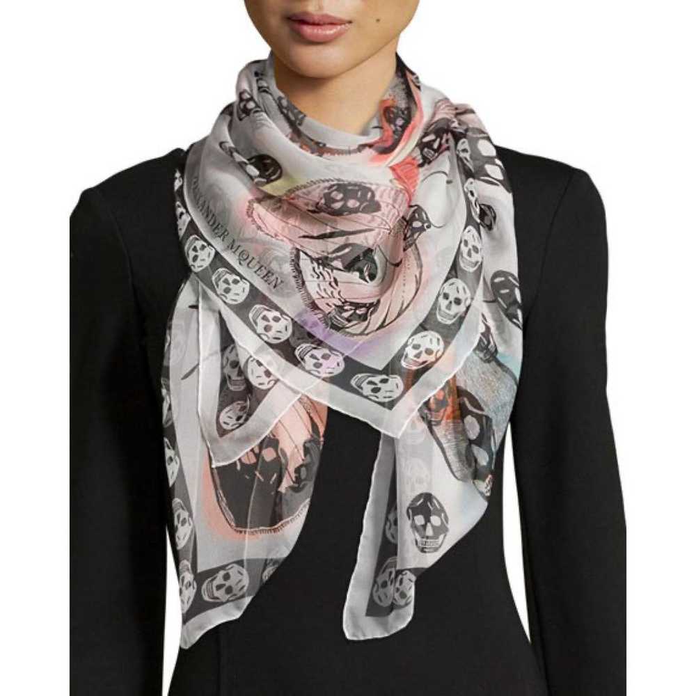 Alexander McQueen Silk scarf - image 8