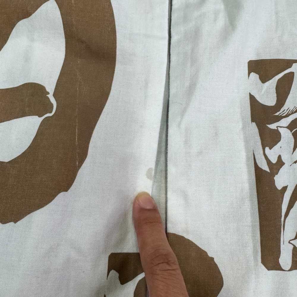 Authentic Vintage Sig Zane Kimono White & Tan Ope… - image 10