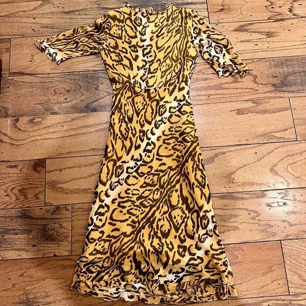 Size: 4P, Woman's Beaded Animal Print Leopard Dre… - image 2