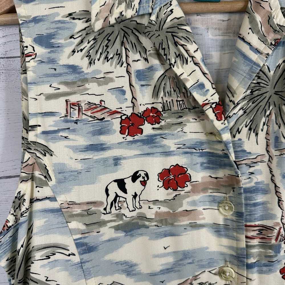 Big Dogs Vintage 90s Womens size Small Sleeveless… - image 6