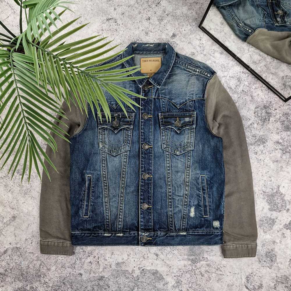 True Religion × Vintage true religion denim jacket - image 1