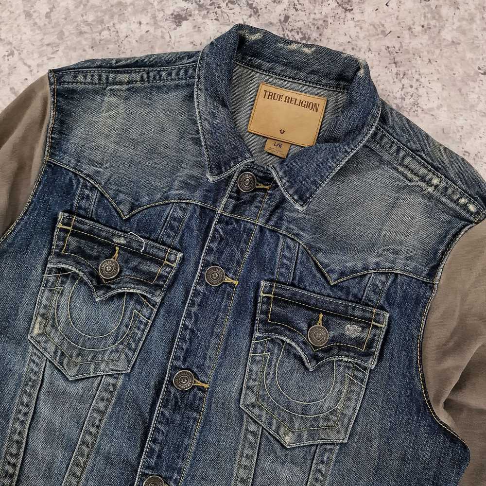 True Religion × Vintage true religion denim jacket - image 2