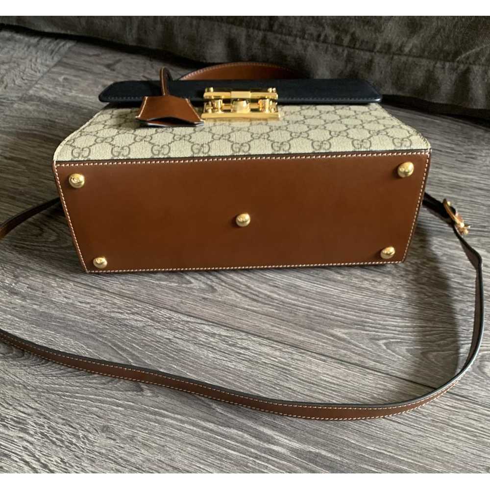 Gucci Padlock cloth handbag - image 5