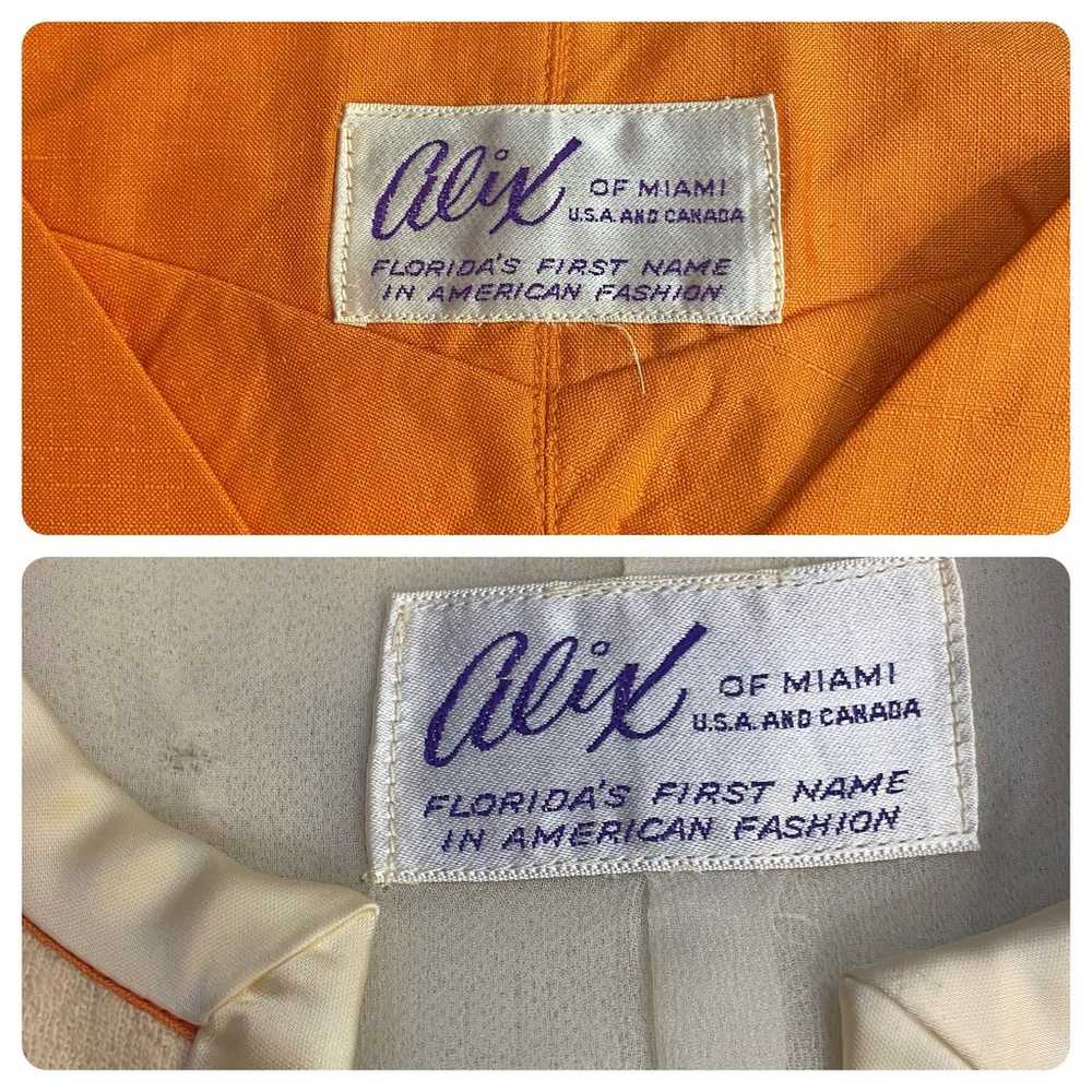 50’s Vintage Cotton Two-Piece Set by Alix of Miami - image 7