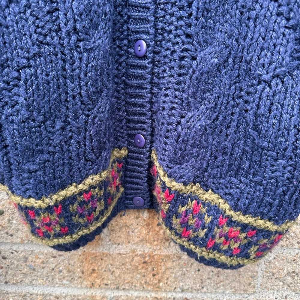 Jamie Scott Knitted Cardigan Sweater - image 6