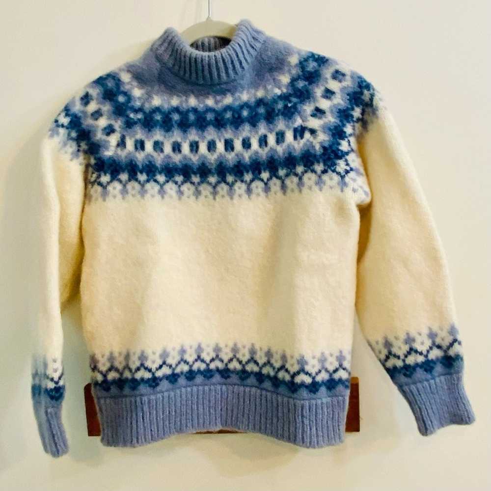Runox Scandinavian Wool Vintage Jumper Sweater Ch… - image 1
