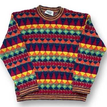 Vintage Missoni Sport Sweater Multicolor Rainbow S