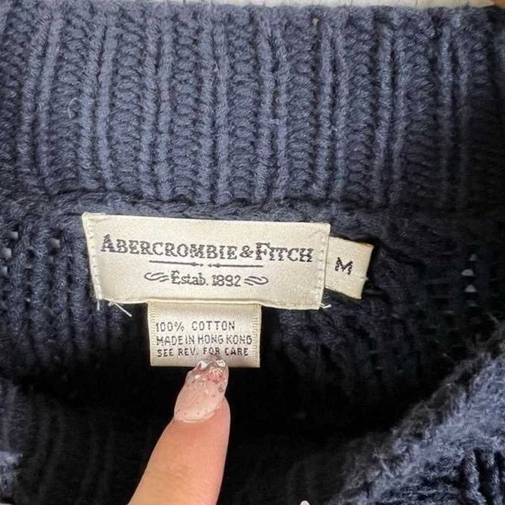 Vintage 80s 90s Abercrombie & Fitch Chunky Cable … - image 4