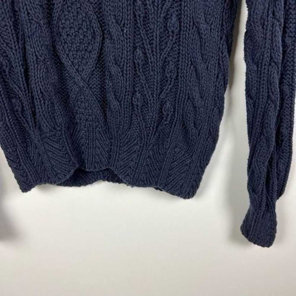 Vintage 80s 90s Abercrombie & Fitch Chunky Cable … - image 5