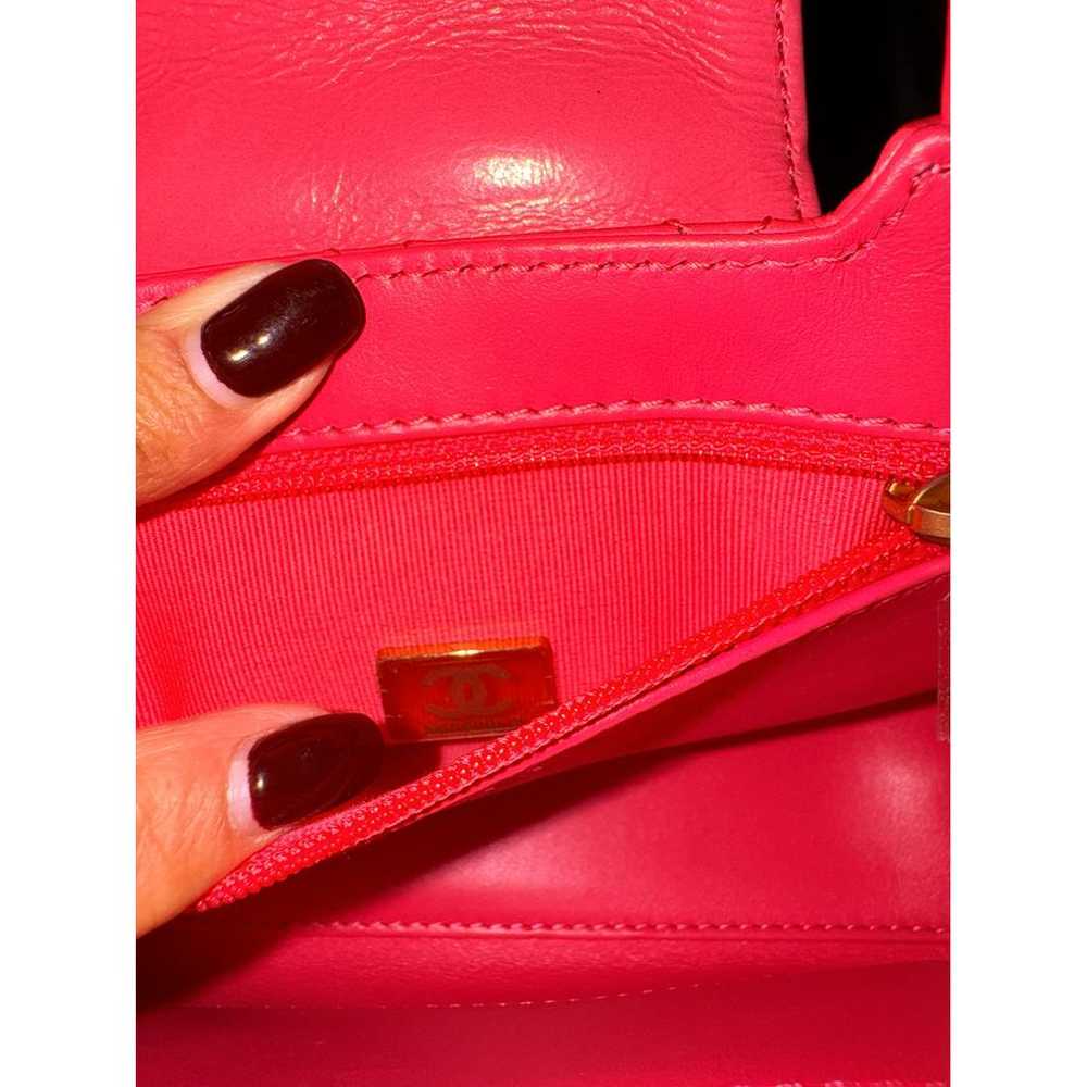 Chanel Timeless/Classique Valentine leather cross… - image 4