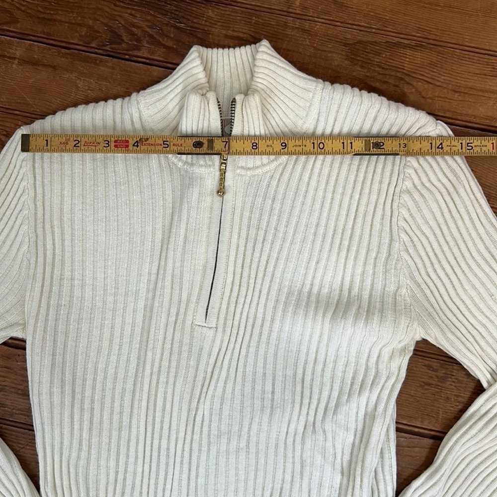 Vintage 70s women’s Meister zip turtleneck neck r… - image 3