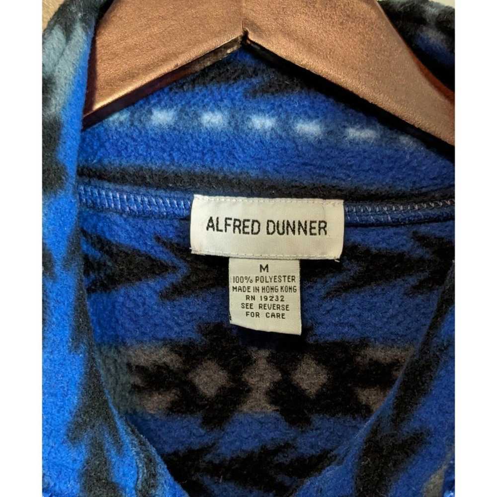 Alfred Dunner Zip Up Vintage Fleece Jacket Aztec … - image 3