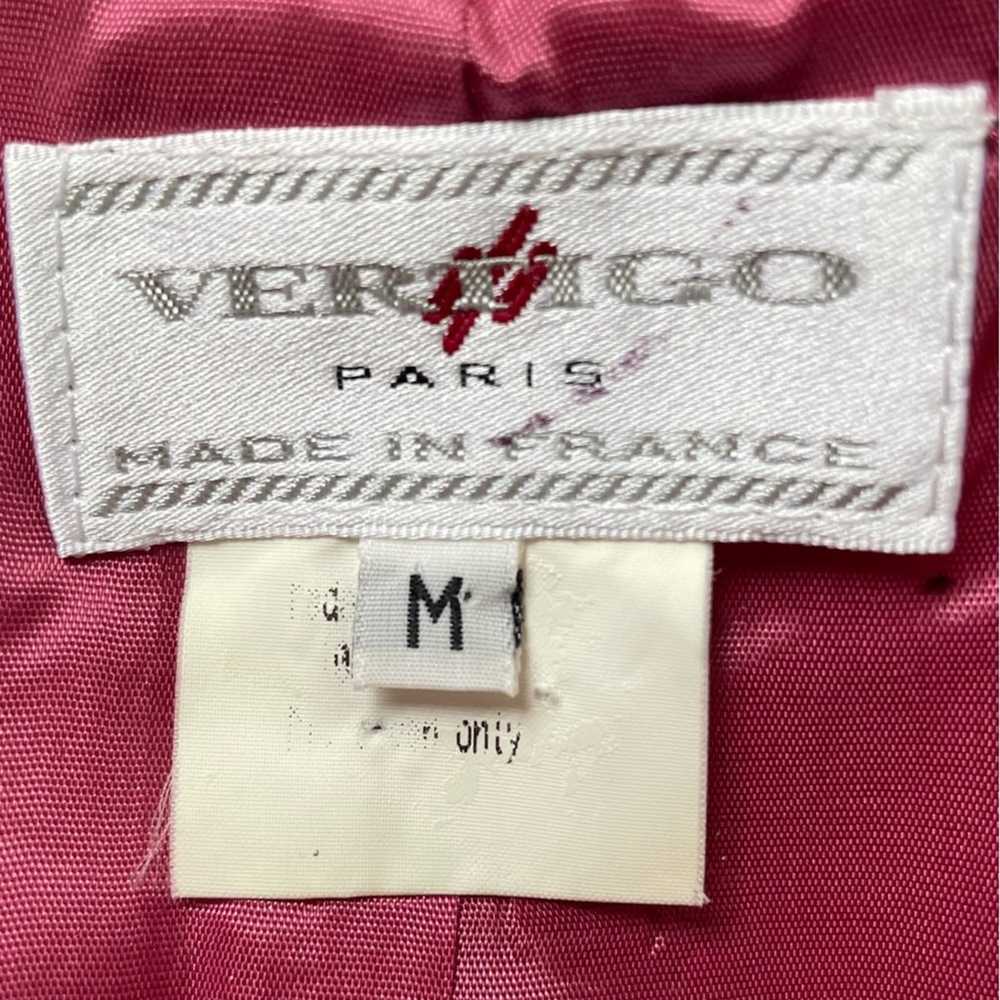 Vertigo Paris | Vintage | 100% Wool | Pink Plaid … - image 10