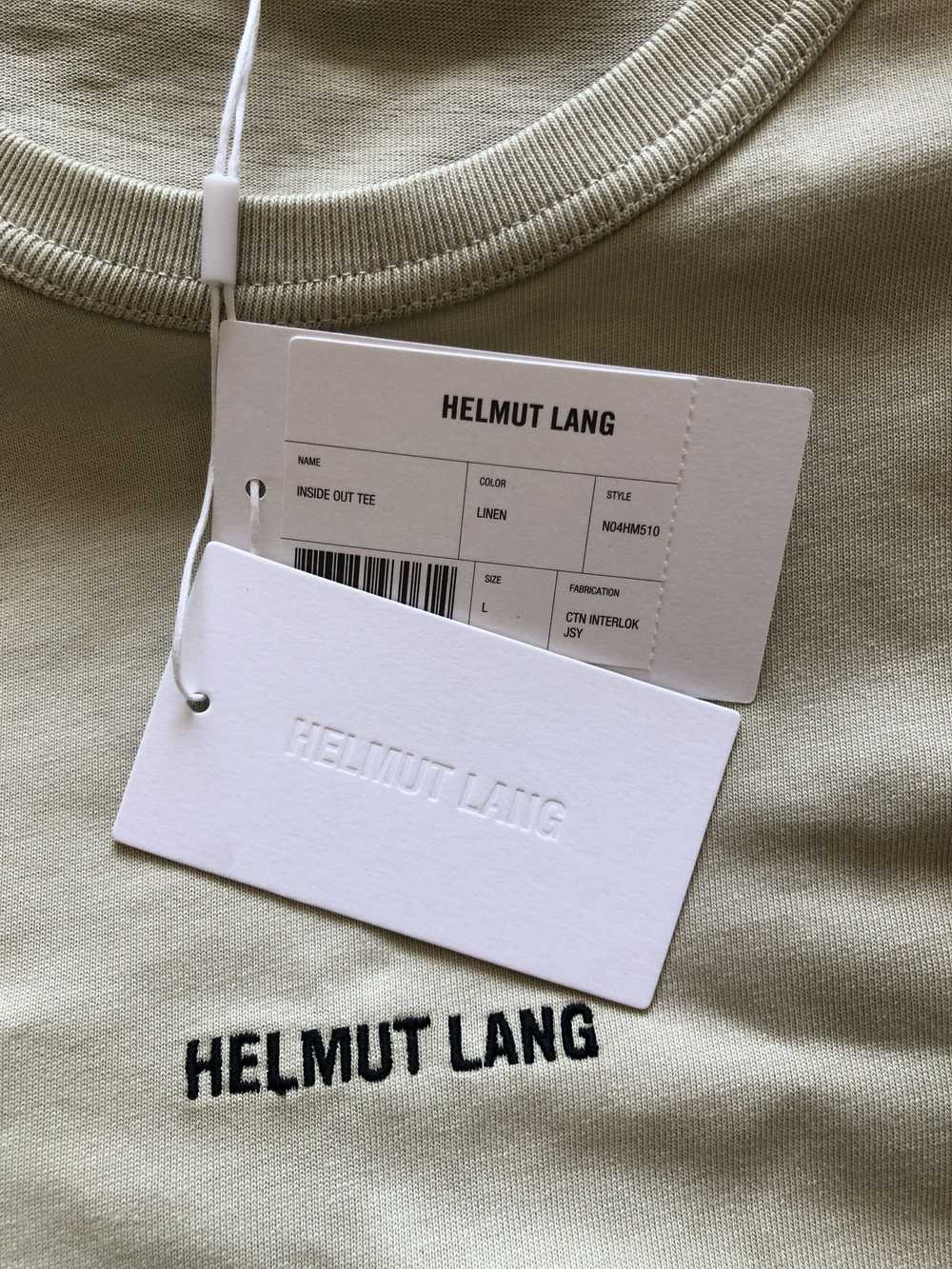 Helmut Lang Inside out t-shirt (Helmut Lang) - image 5