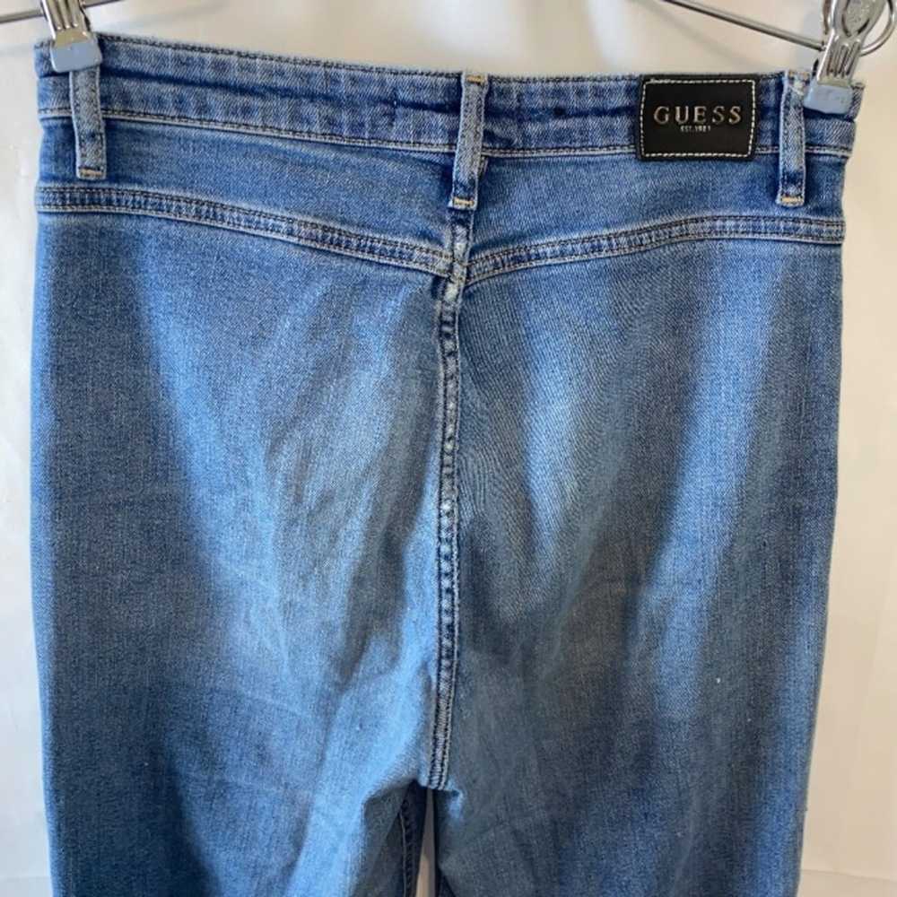 Vintage women’s size 28 guess straight high waist… - image 8