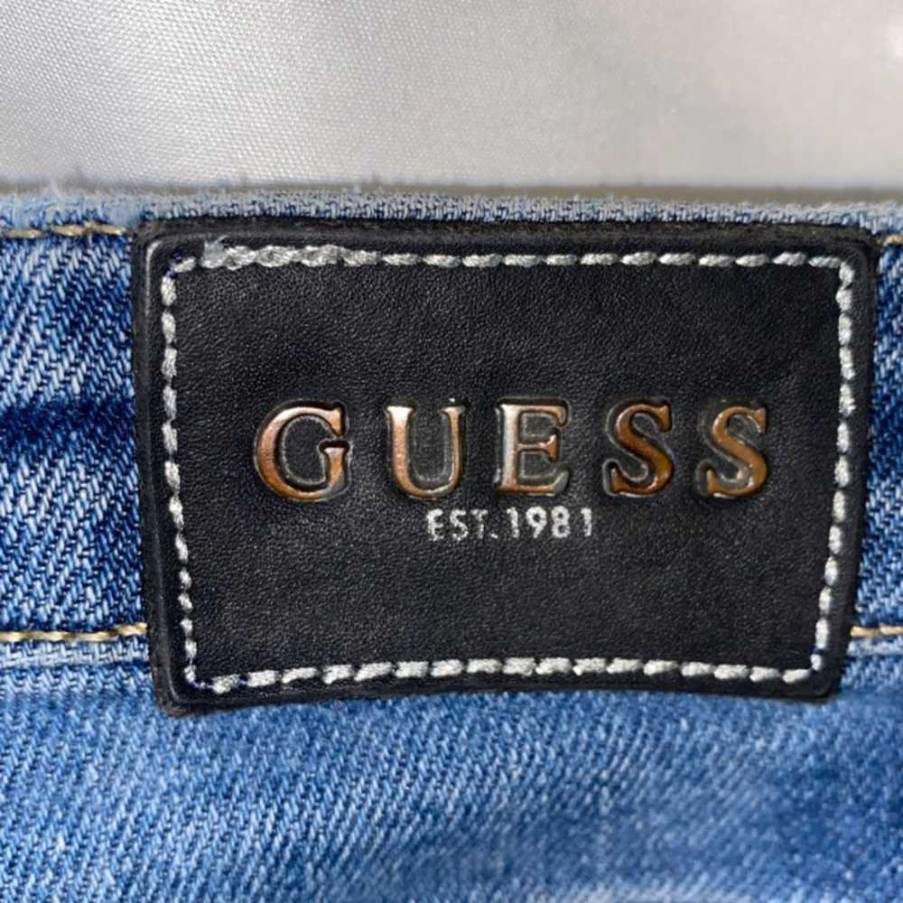 Vintage women’s size 28 guess straight high waist… - image 9
