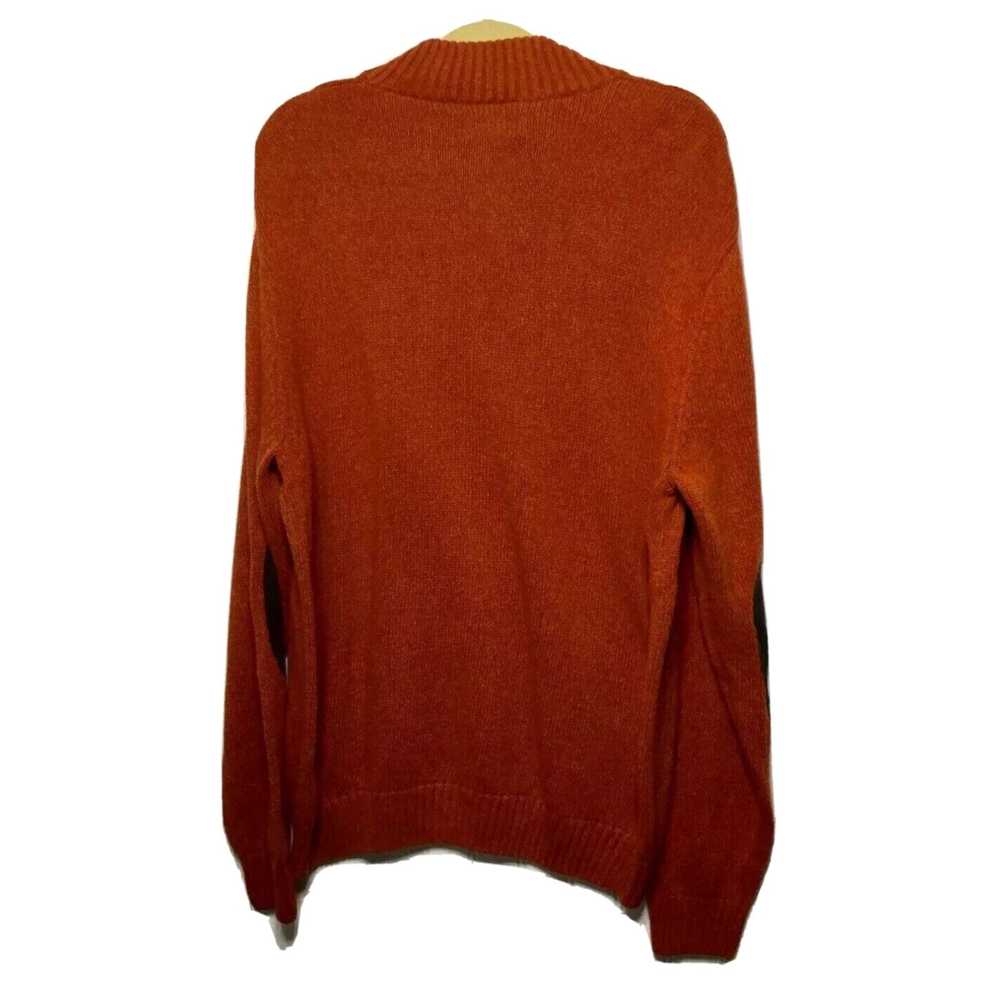 Chaps CHAPS Men’s Large Pullover Knit Orange Brow… - image 3