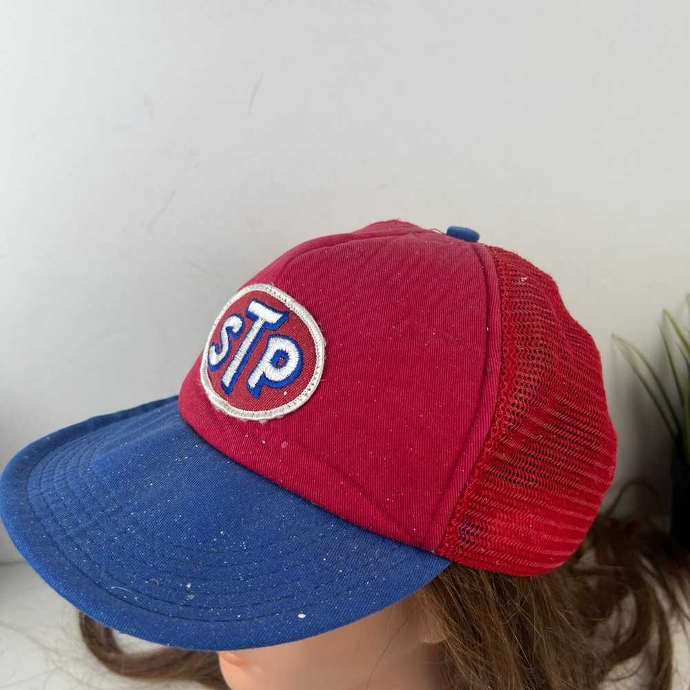 STP USA Made Hat Patch Gas Oil Trucker Mesh Cap S… - image 5