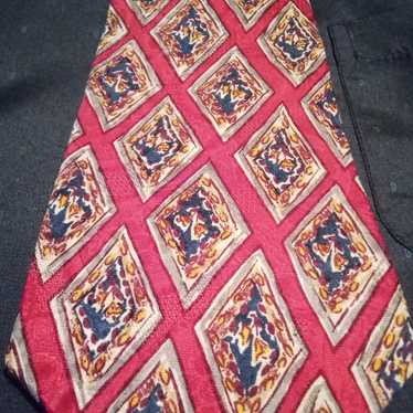 Vintage Burberry Men's Silk Necktie