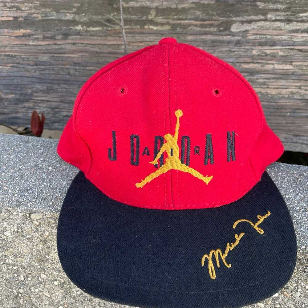 Vintage 80s Nike Michael Jordan Snap Back Hat - image 2