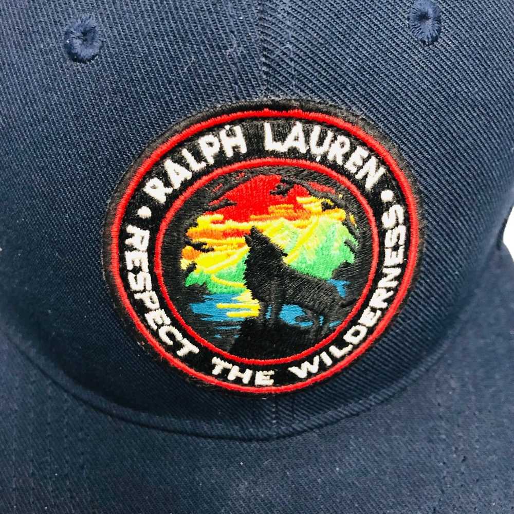 Polo Ralph Lauren Hat Respect The Wilderness Adju… - image 8