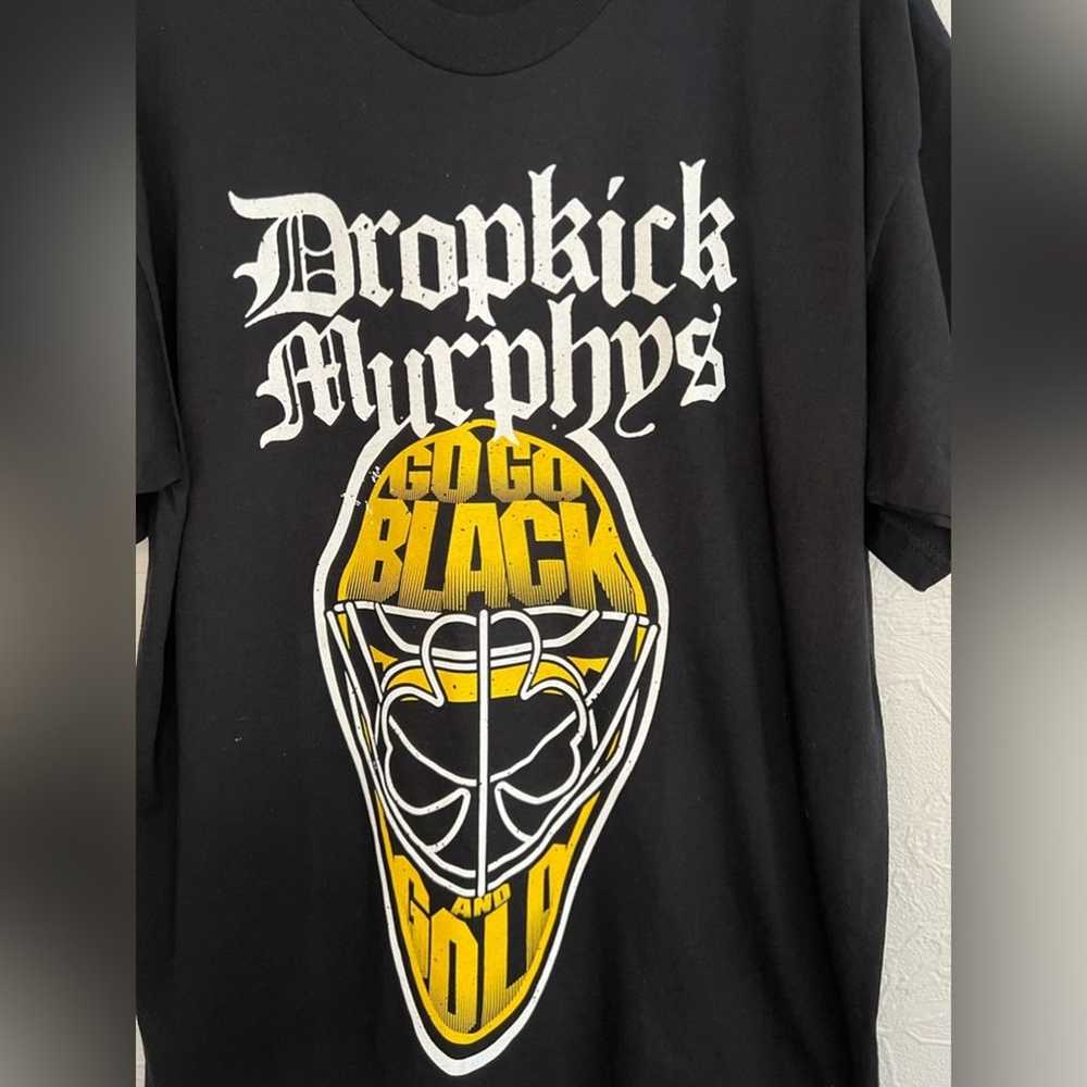 Vintage 90s Dropkick Murphys Boston Bruins Shirt … - image 3