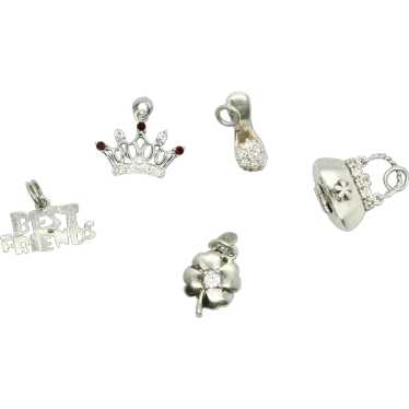 Sterling Silver Charms~ Set of 5