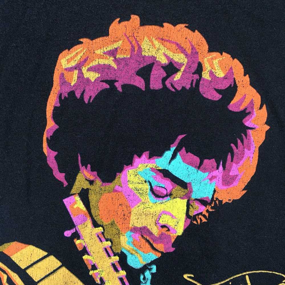 Vintage Authentic Jimi Hendrix T-Shirt concert ba… - image 3