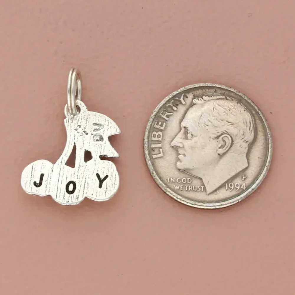 Sterling Silver Joy Cherries Charm - image 4