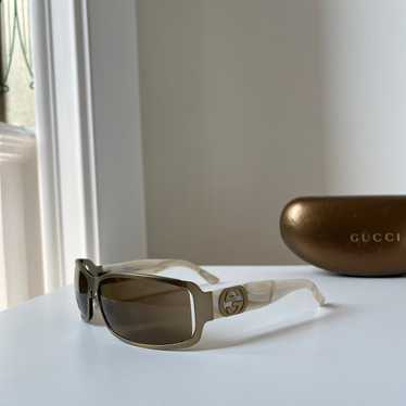 Gucci × Vintage Gucci Oval Y2K Sunglasses GG 2798… - image 1