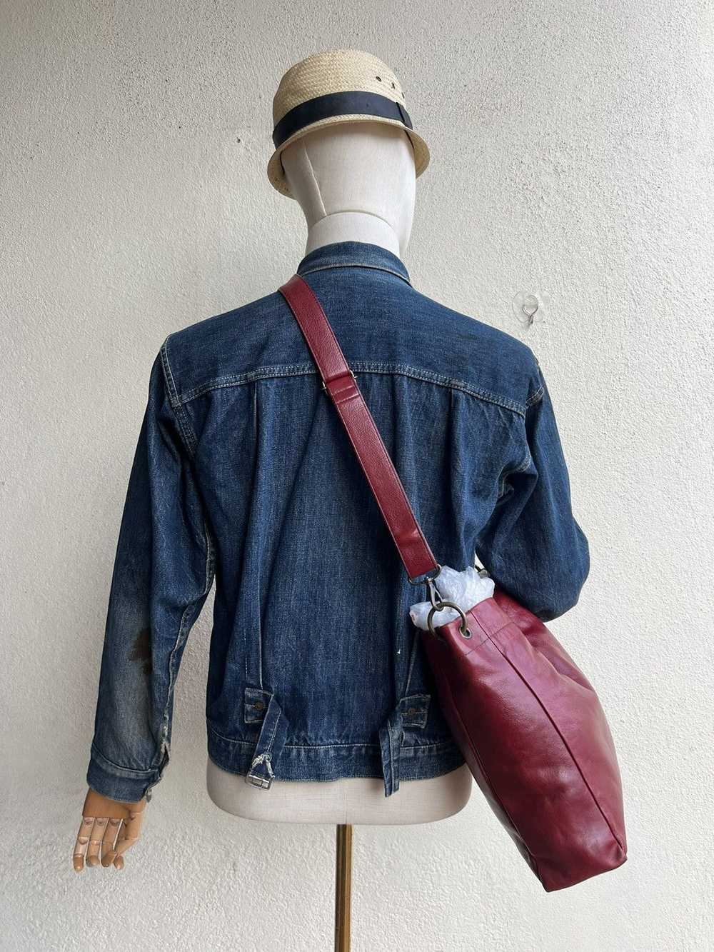 Bag × Japanese Brand × Leather Vintage B. Stuff J… - image 5