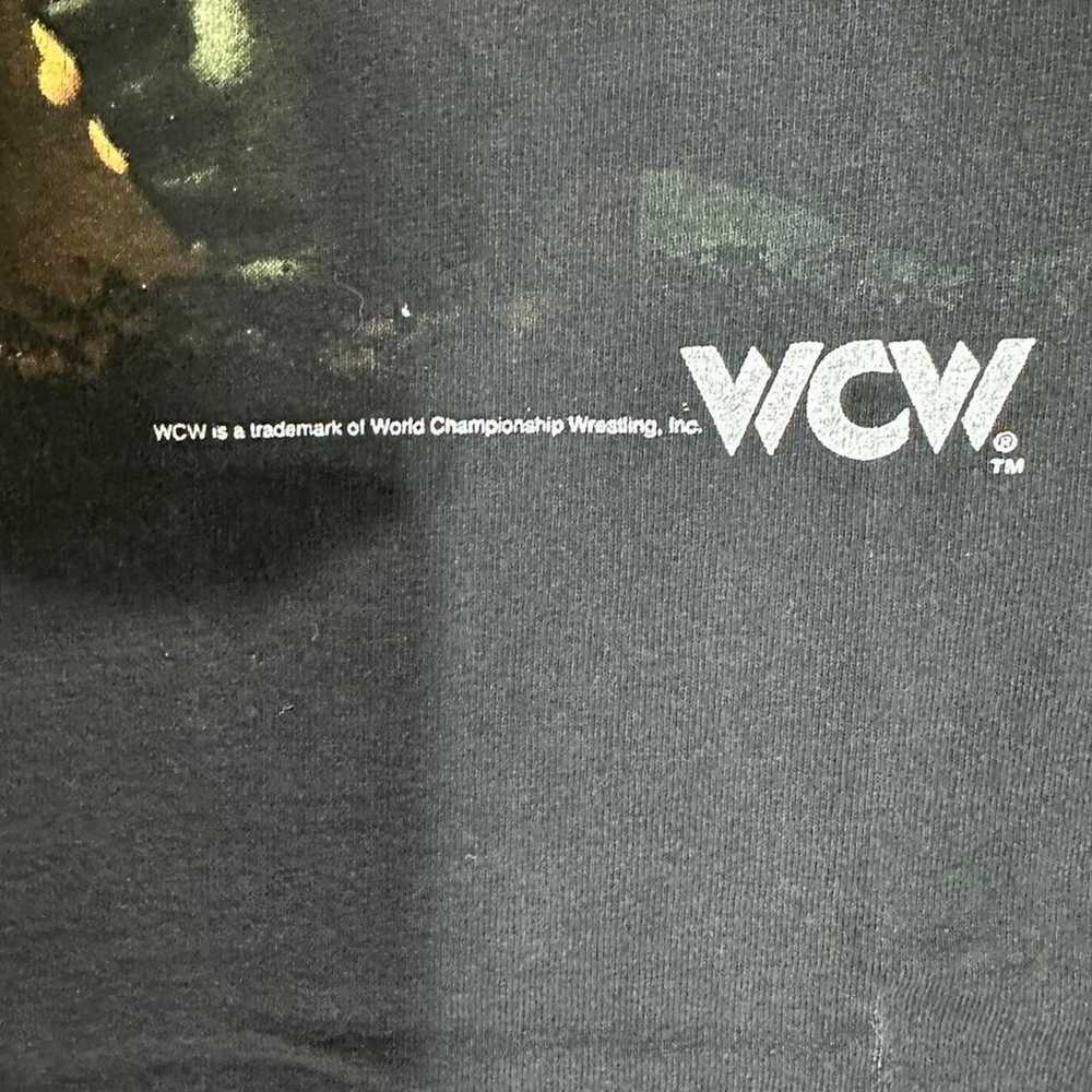 Vintage Goldberg WCW Mens XL Wrestling Shirt Blac… - image 3