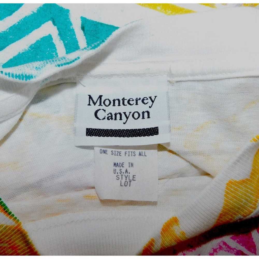 Vintage 80s Monterey Canyon T Shirt One Size Fits… - image 8